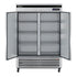 Turbo Air TSF-49SD-N Super Deluxe Bottom Mount Reach-in Two Section Freezer With Solid Door 39.9 cu.ft.