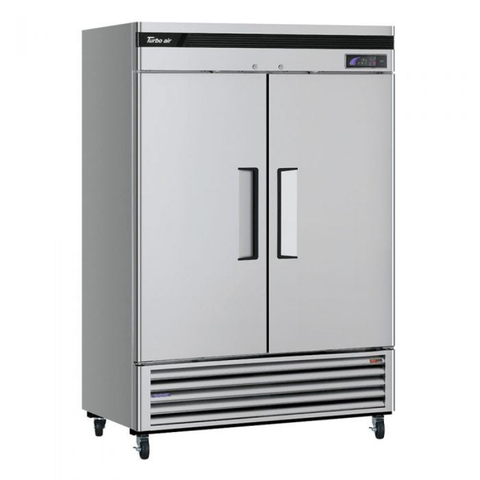 Turbo Air TSF-49SD-N Super Deluxe Bottom Mount Reach-in Two Section Freezer With Solid Door 39.9 cu.ft.