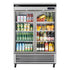 Turbo Air TSR-49GSD-N Super Deluxe Bottom Mount Reach-in Refrigerator With Glass Door 44.14 cu.ft