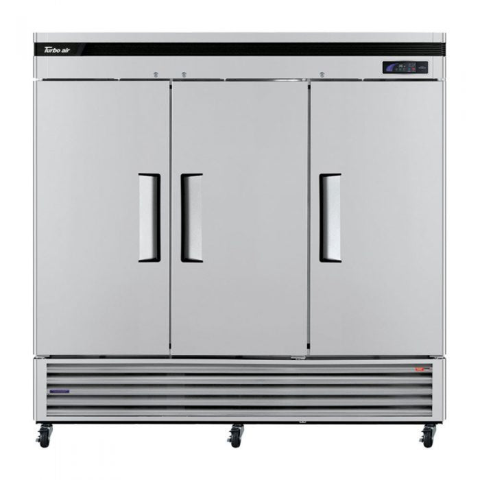 Turbo Air TSR-72SD-N Super Deluxe Bottom Mount Reach-in Refrigerator With Solid Door 64.1 cu.ft.