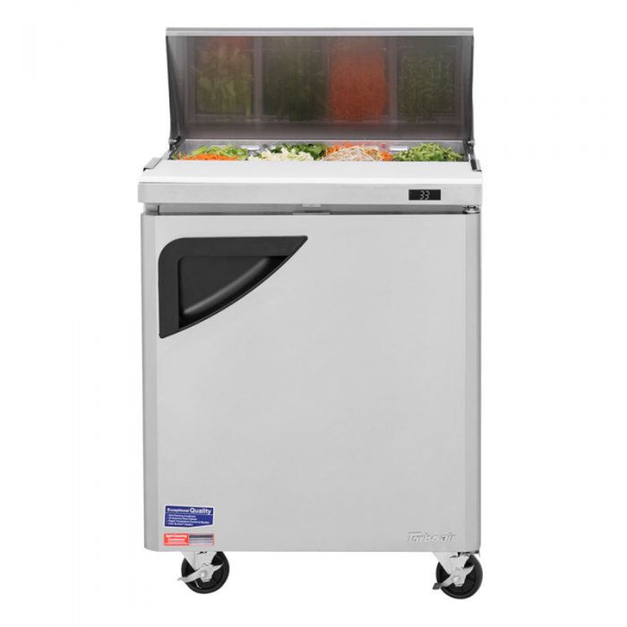 Turbo Air TST-28SD-N Super Deluxe Sandwich/Salad Unit with One Section 7 cu. ft.