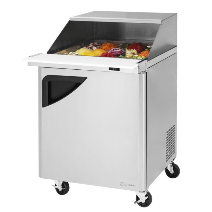 Turbo Air TST-28SD-12-N-SL Super Deluxe Mega Top Unit – Slide Back Lid with One Section 8 cu. ft
