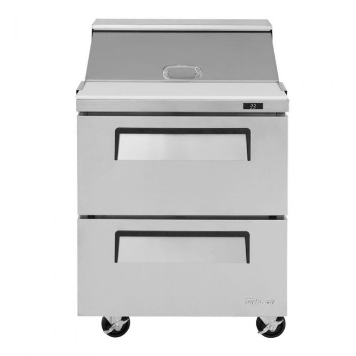 Turbo Air TST-28SD-D2-N Super Deluxe Sandwich/Salad Unit with One Section 7 cu. ft.