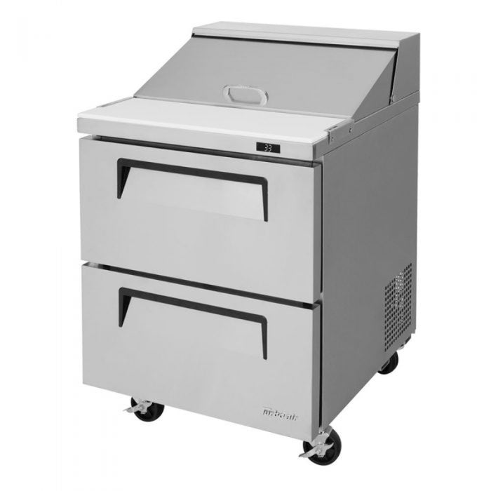 Turbo Air TST-28SD-D2-N Super Deluxe Sandwich/Salad Unit with One Section 7 cu. ft.