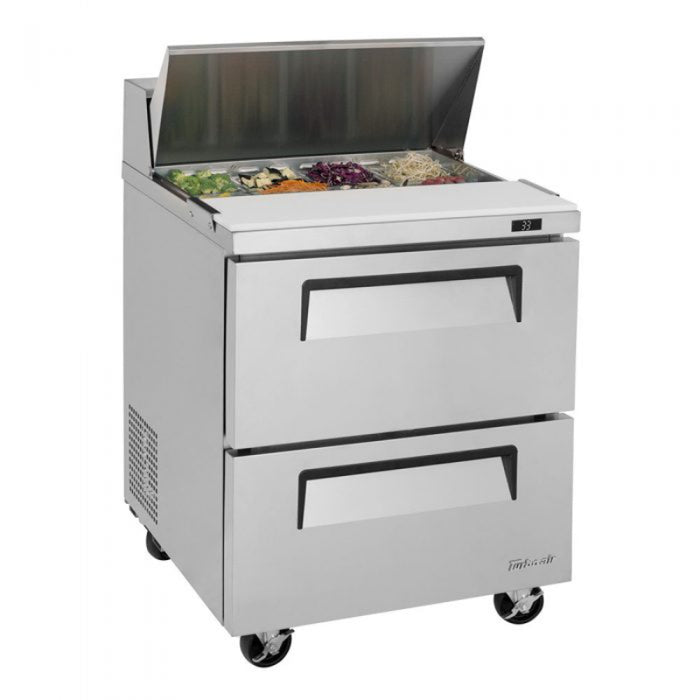 Turbo Air TST-28SD-D2-N Super Deluxe Sandwich/Salad Unit with One Section 7 cu. ft.