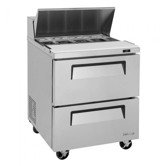 Turbo Air TST-28SD-D2-N Super Deluxe Sandwich/Salad Unit with One Section 7 cu. ft.