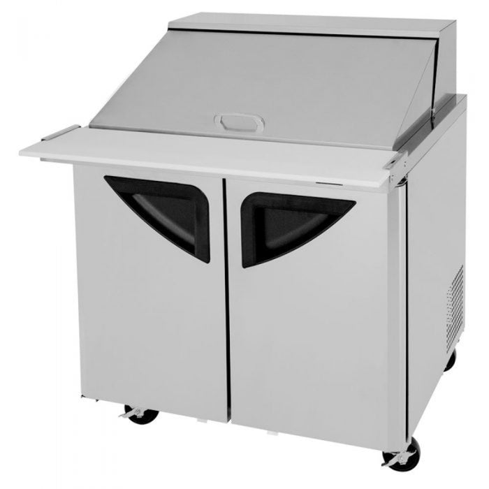 Turbo Air TST-36SD-15-N6 Super Deluxe sandwich/salad unit with Two Sections 11 cu. ft