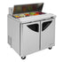 Turbo Air TST-36SD-N6 Super Deluxe Sandwich/Salad Unit with Two Sections 9.5 cu. ft.