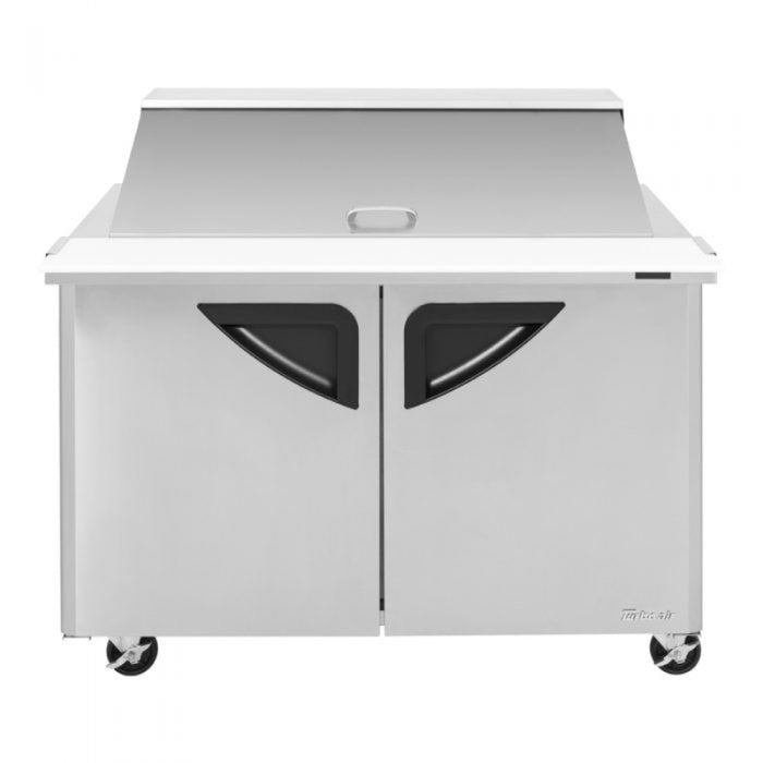 Turbo Air TST-48SD-18-N Super Deluxe mega top unit with Two Sections 15 cu. ft