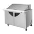 Turbo Air TST-48SD-18-N Super Deluxe mega top unit with Two Sections 15 cu. ft
