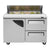 Turbo Air TST-48SD-D2-N Super Deluxe Sandwich/Salad Unit with Two Sections 12 cu. ft.