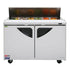 Turbo Air TST-48SD-N Super Deluxe Sandwich/Salad Unit with Two Sections 12 cu. ft.