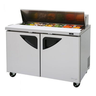 Turbo Air TST-48SD-N Super Deluxe Sandwich/Salad Unit with Two Sections 12 cu. ft.
