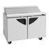 Turbo Air TST-48SD-N Super Deluxe Sandwich/Salad Unit with Two Sections 12 cu. ft.