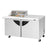 Turbo Air TST-60SD-12M-N-CL Super Deluxe Series Mega Top Sandwich/Salad Prep + Work Station 19 cu. ft