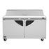 Turbo Air TST-60SD-N Super Deluxe Sandwich/Salad Unit with Two Sections 16 cu. ft.