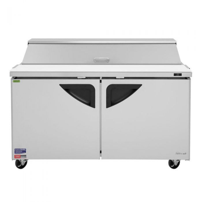 Turbo Air TST-60SD-N Super Deluxe Sandwich/Salad Unit with Two Sections 16 cu. ft.