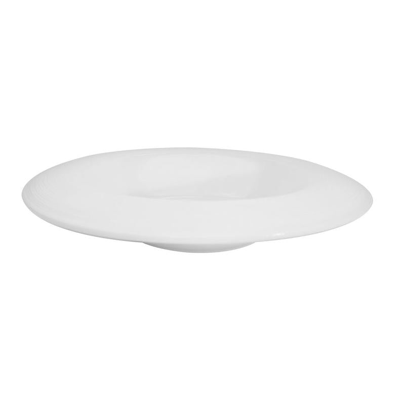 CAC Chinaware Transitions Draping Rim Pasta Bowl 12oz 9 1/2"