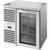 True TBR32-RISZ1-L-S-G-1 Reach-In Single Zone Refrigerator with Left Side Refrigeration System. Stainless Exterior and Glass Swing Doors
