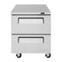 Turbo Air TUR-28SD-D2-N Super Deluxe Undercounter Refrigerator One Section, 6.8 cu.ft.