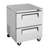 Turbo Air TUR-28SD-D2-N Super Deluxe Undercounter Refrigerator One Section, 6.8 cu.ft.
