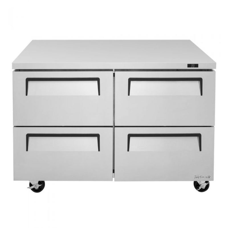 Turbo Air TUR-48SD-D4-N Super Deluxe Undercounter Refrigerator Two Section