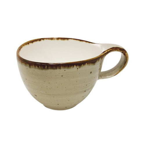 CAC Chinaware Tucson Cup Desert Beige 8.5oz 3 5/8"