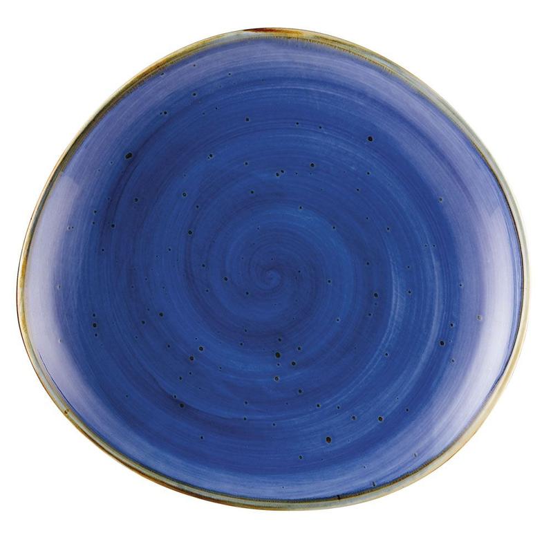 CAC Chinaware Tucson Plate Starry Night Blue 10 3/8"