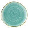 CAC Chinaware Tucson Plate Turquoise 10 3/8"
