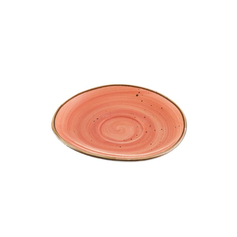 CAC Chinaware Tucson Saucer Coral For TUS-1-CRL 6 1/4"