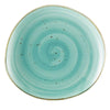 CAC Chinaware Tucson Plate Turquoise 12 1/4"