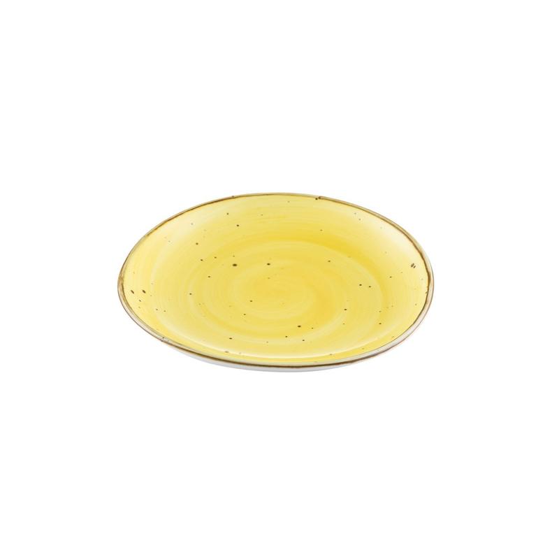CAC Chinaware Tucson Plate Sunflower 6 3/8"