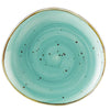 CAC Chinaware Tucson Plate Turquoise 6 3/8"