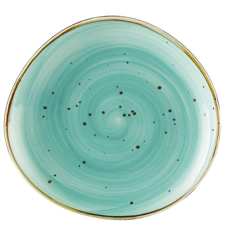 CAC Chinaware Tucson Plate Turquoise 6 3/8"