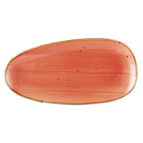 CAC Chinaware Tucson Platter Coral 13"