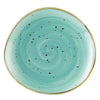 CAC Chinaware Tucson Plate Turquoise 8 1/4"