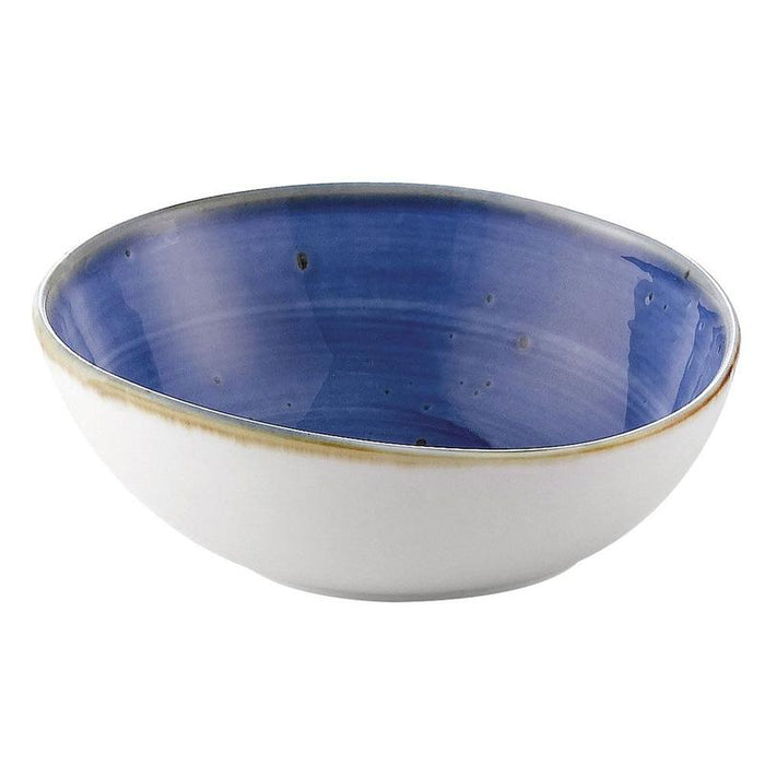 CAC Chinaware Tucson Soup/Salad Bowl Starry Night Blue 13oz 6"