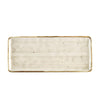 CAC Chinaware Tucson Rect. Platter Desert Beige 12"