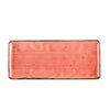 CAC Chinaware Tucson Rect. Platter Coral 12"