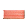 CAC Chinaware Tucson Rect. Platter Coral 14"
