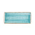 CAC Chinaware Tucson Rect. Platter Turquoise 14