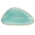 CAC Chinaware Tucson Triangular Plate Turquoise 13 1/8
