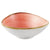 CAC Chinaware Tucson Triangular Bowl Coral 6oz 4 3/4