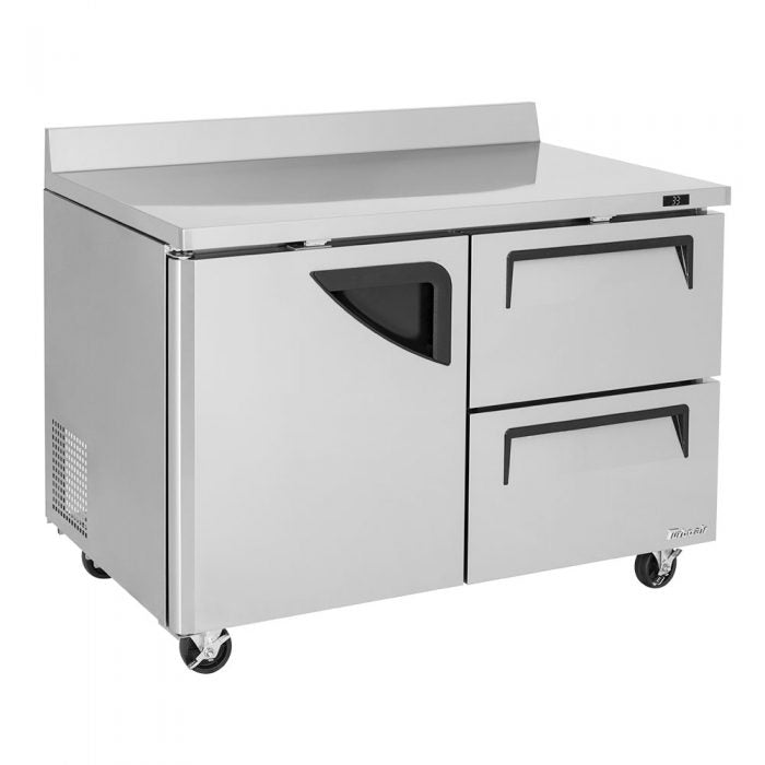 Turbo Air Super Deluxe Worktop Refrigerator-drawer TWR-48SD-D2-N, Two-section