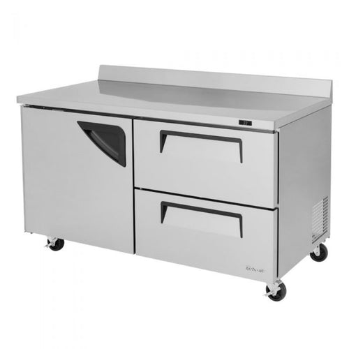 Turbo Air Super Deluxe worktop refrigerator-drawer TWR-60SD-D2-N, Two-section