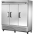 True TS-72F-HC Reach-In Solid Swing Door Stainless Steel Freezer