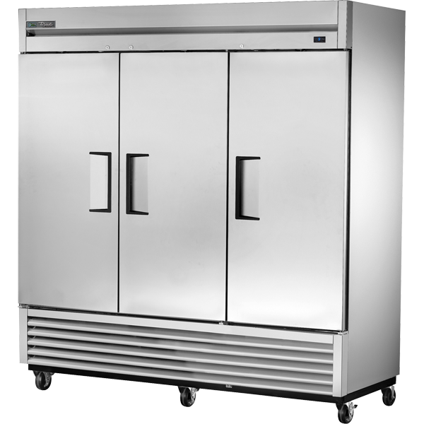 True TS-72F-HC Reach-In Solid Swing Door Stainless Steel Freezer