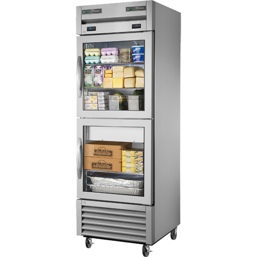 True T-23DT-G-HC~FGD01 Reach-In Glass Swing Door Dual Temperature Refrigerator/Freezer (Copy)