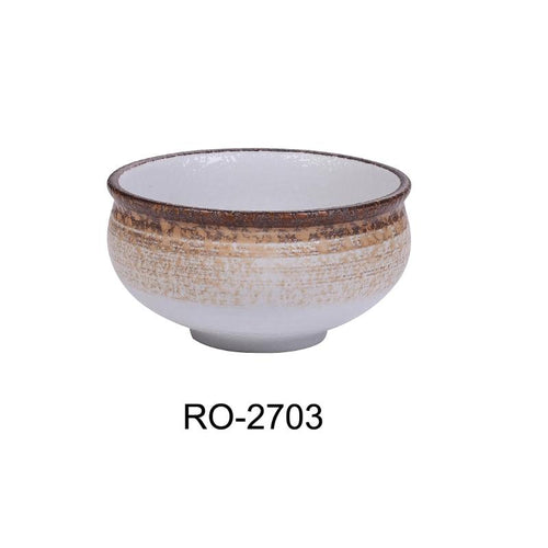 Yanco RO-2703 Rockeye-2 ONION SOUP CRACK 10 OZ, Porcelain, Two-Tone, (3Dz)