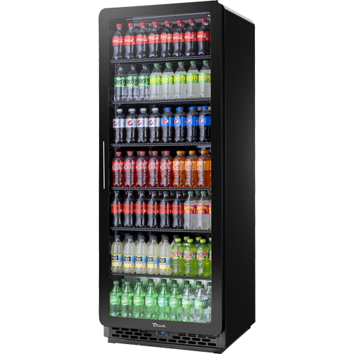 True CVM-27-HC~EGC01 Swing Door Curved Edge Refrigerator